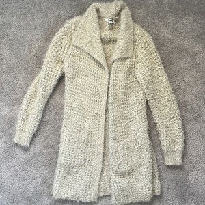 NWOT BB Dakota Beige Cardigan with Pockets